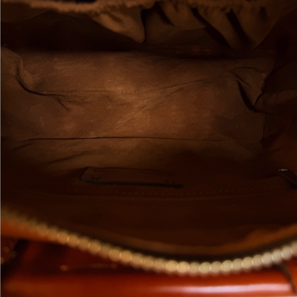 Patricia Nash Tan and Brown Woven Crossbody Bag - Picture 6 of 7